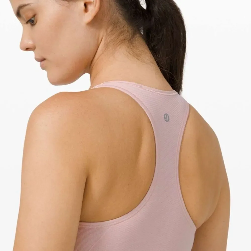 Lululemon Ebb to Train Bra *Medium Support, C/D Cup Porcelain Pink